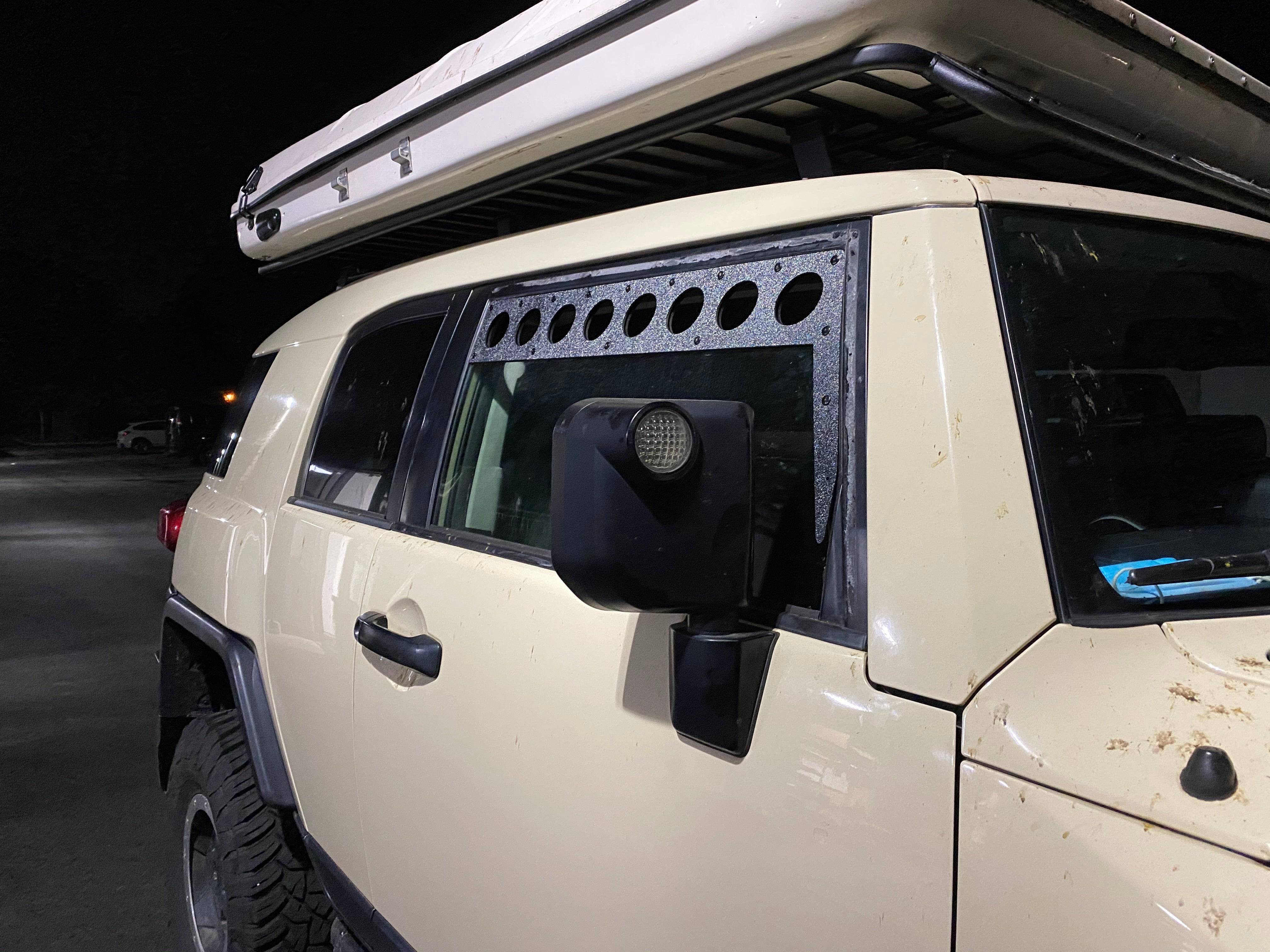 2007-2014 FJ Cruiser Window Vents – SRQ Fabrications 2007-2014 FJ Cruiser Window Vents – SRQ Fabrications
