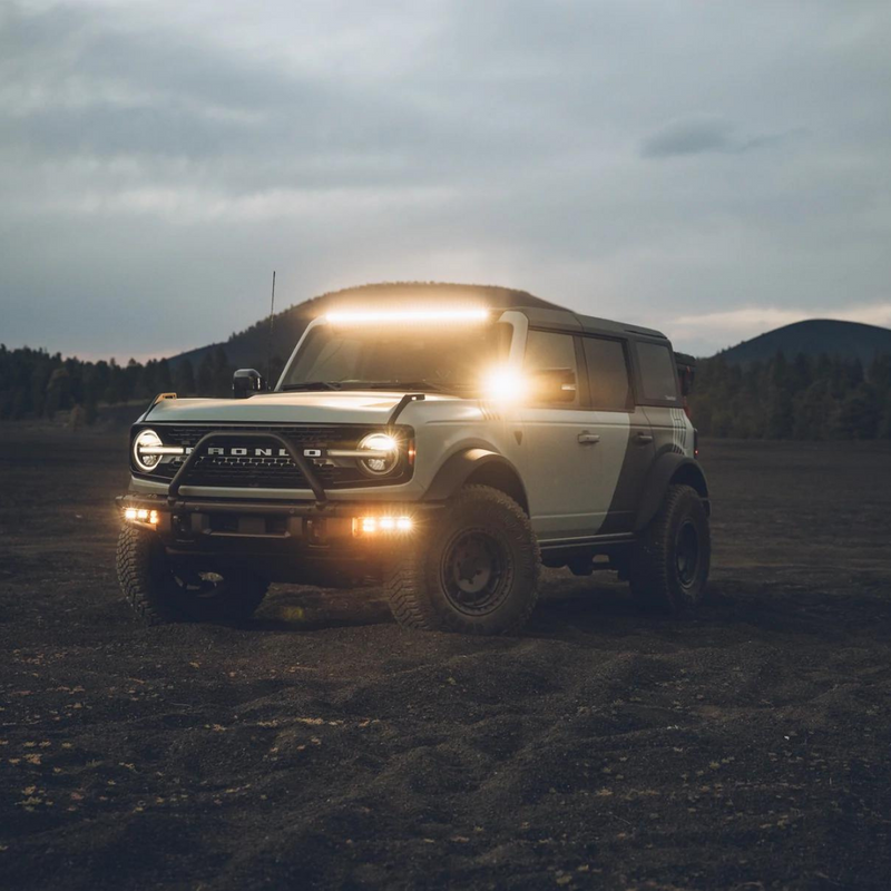 Load image into Gallery viewer, heretics 40 inch led roof mount kit on a ford bronco