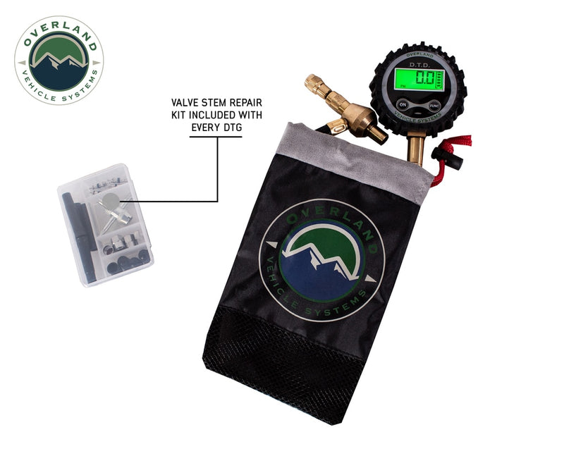 Load image into Gallery viewer, Digital Tire Tire Deflator with Valve Kit & Storage Bag Universal Overland Vehicle Systems - Overland Vehicle Systems