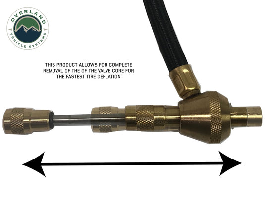Digital Tire Tire Deflator with Valve Kit & Storage Bag Universal Overland Vehicle Systems - Overland Vehicle Systems