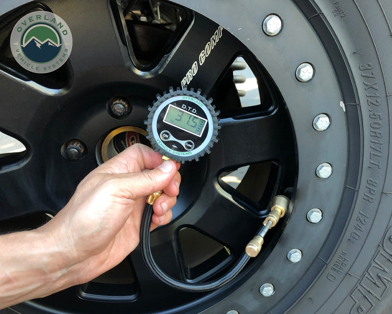 Load image into Gallery viewer, Digital Tire Tire Deflator with Valve Kit & Storage Bag Universal Overland Vehicle Systems - Overland Vehicle Systems