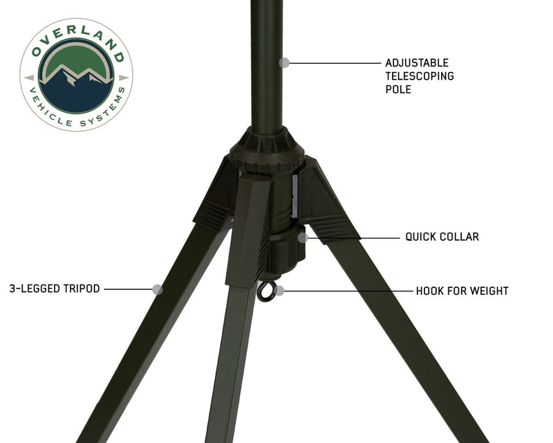 Load image into Gallery viewer, Solar Camping Light Pods & Speaker Universal Wild Land Overland Vehicle Systems - Overland Vehicle Systems