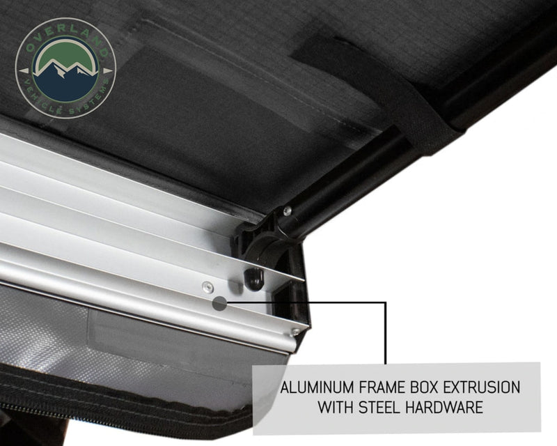 Load image into Gallery viewer, Awning 2.5-8.0 Foot With Black Cover Universal Nomadic Overland Vehicle Systems - Overland Vehicle Systems