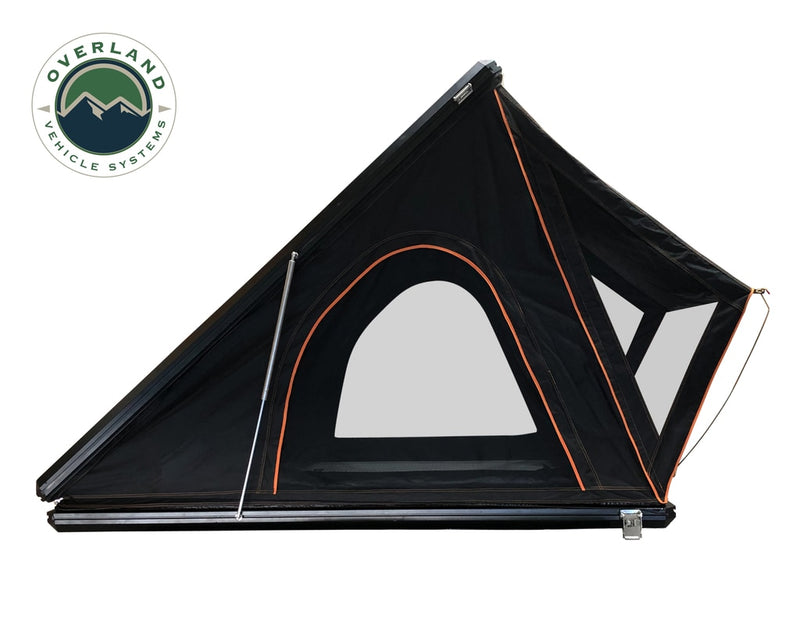 Load image into Gallery viewer, Roof Top Tent Mamba 2 Side Load Aluminum Black Shell Grey Body Overland Vehicle Systems - Overland Vehicle Systems