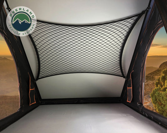 Roof Top Tent Mamba 2 Side Load Aluminum Black Shell Grey Body Overland Vehicle Systems - Overland Vehicle Systems