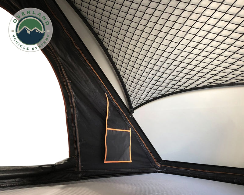 Load image into Gallery viewer, Roof Top Tent Mamba 2 Side Load Aluminum Black Shell Grey Body Overland Vehicle Systems - Overland Vehicle Systems