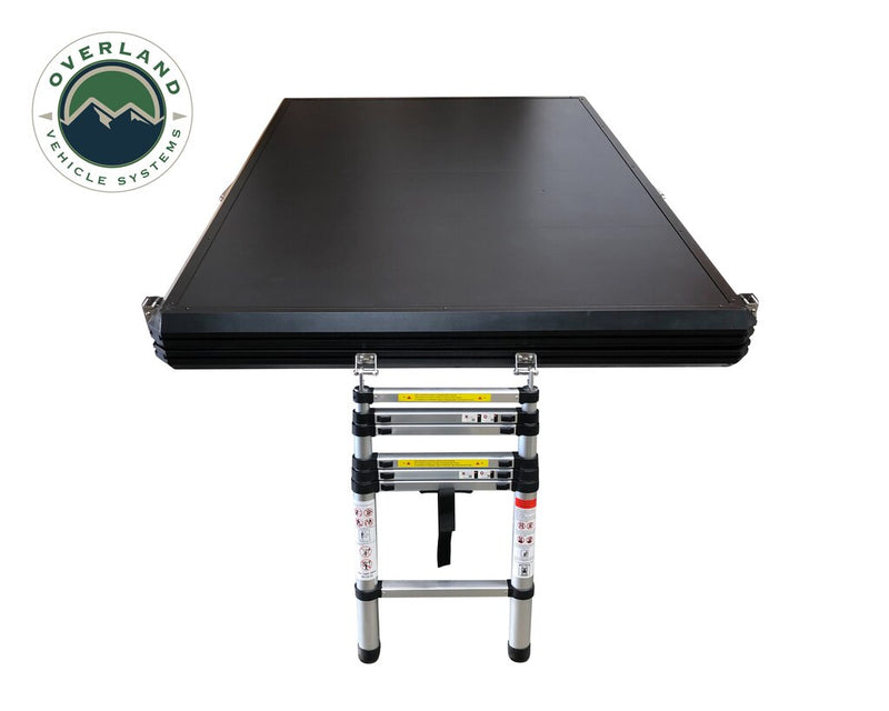 Load image into Gallery viewer, Roof Top Tent Mamba 2 Side Load Aluminum Black Shell Grey Body Overland Vehicle Systems - Overland Vehicle Systems
