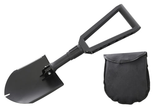 Multi Functional Military Style Utility Shovel with Nylon Carrying Case Overland Vehicle Systems - Overland Vehicle Systems