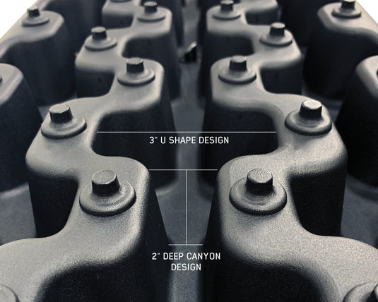 Recovery Ramp With Pull Strap and Storage Bag Black/Black Overland Vehicle Systems - Overland Vehicle Systems