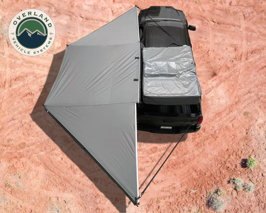 Awning Tent 180 Degree 88 SF of Shelter With Zip In Wall Nomadic Overland Vehicle Systems - Overland Vehicle Systems