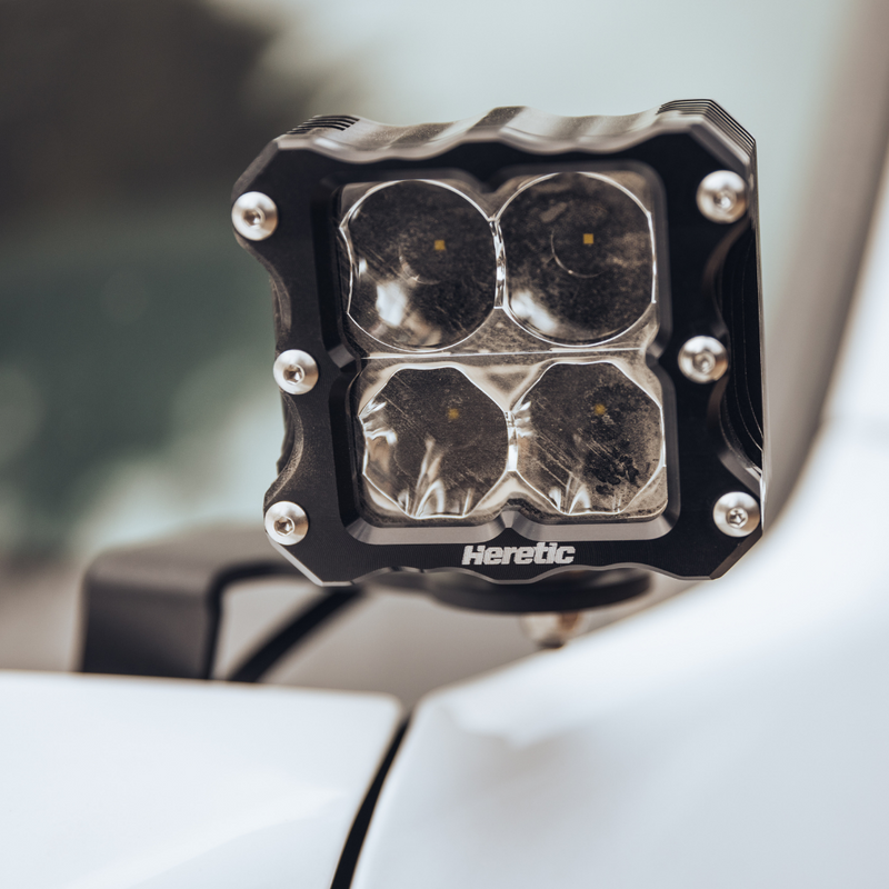 Load image into Gallery viewer, quattro led light mounted as a ditch light