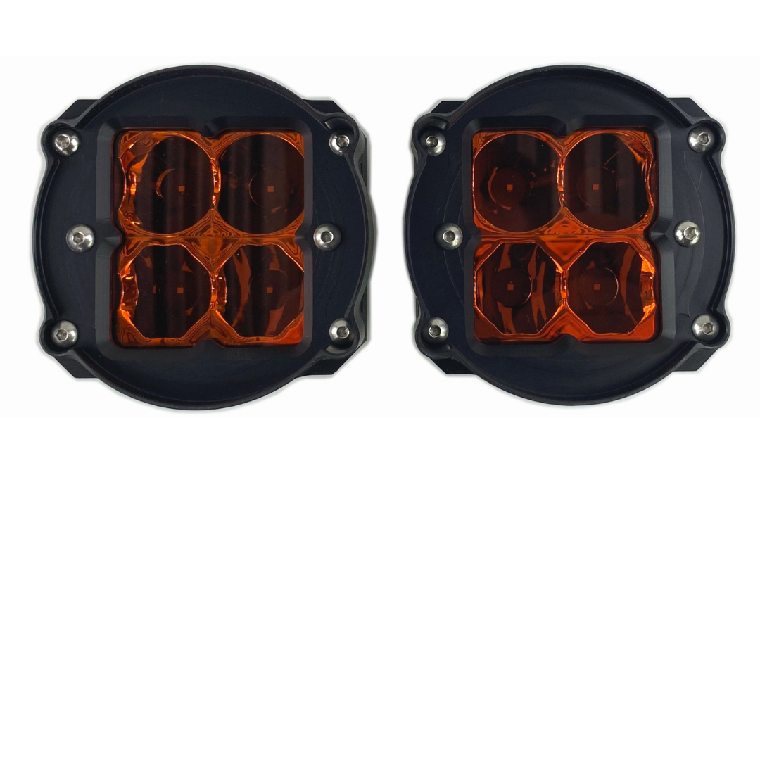 Toyota 4Runner Amber LED Fog Light Kit (2010+) | Heretic Studio – SRQ