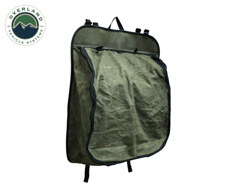 Load image into Gallery viewer, Camping Storage Bag 9 Storage Bins 16 Lb Waxed Canvas Overland Vehicle Systems - Overland Vehicle Systems