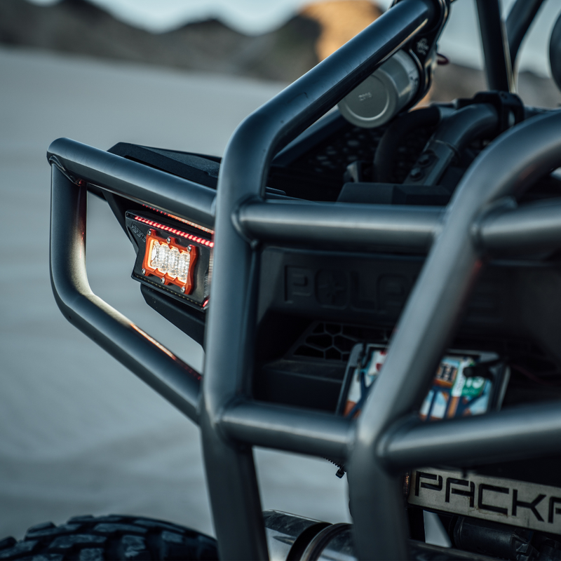 Load image into Gallery viewer, flush mount ba-4 led light on a can am maverick x3