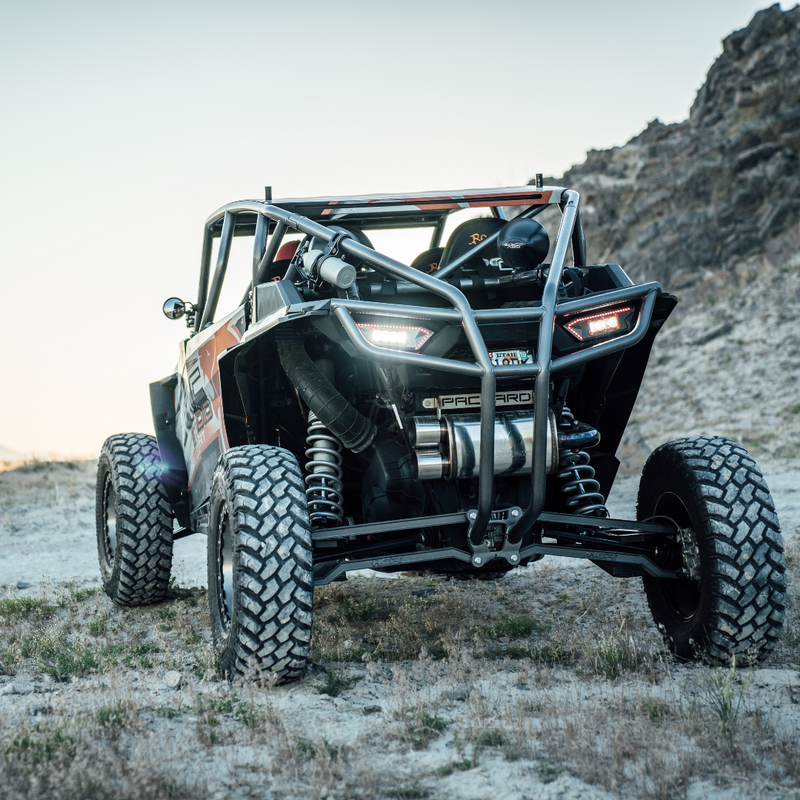 Load image into Gallery viewer, ba-4 led flush mount lights mounted on a can am maverick x3