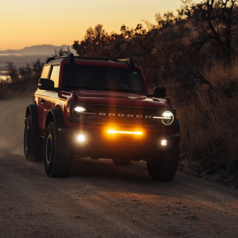 Load image into Gallery viewer, Ford Bronco (2021+) - 20" LED Capable Bumper Light Bar - Heretic Studio