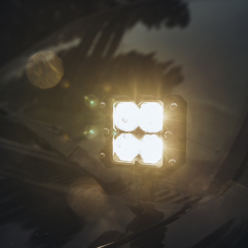 Load image into Gallery viewer, quattro led light mounted as a ditch light