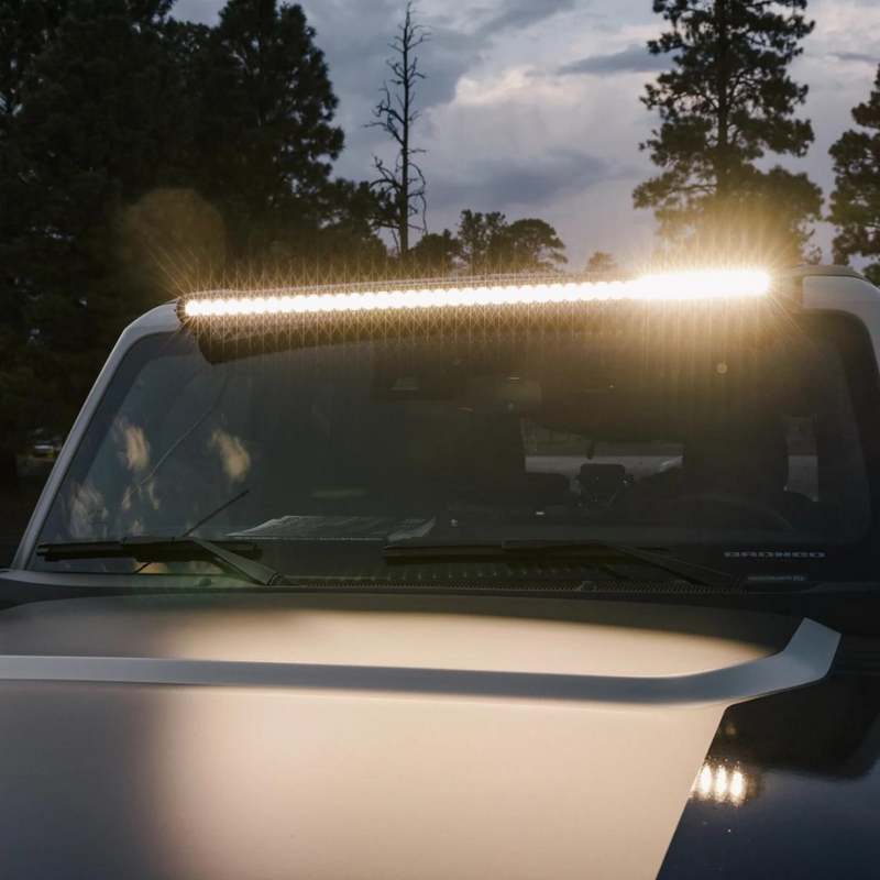 Load image into Gallery viewer, heretics 40 inch led roof mount kit on a ford bronco