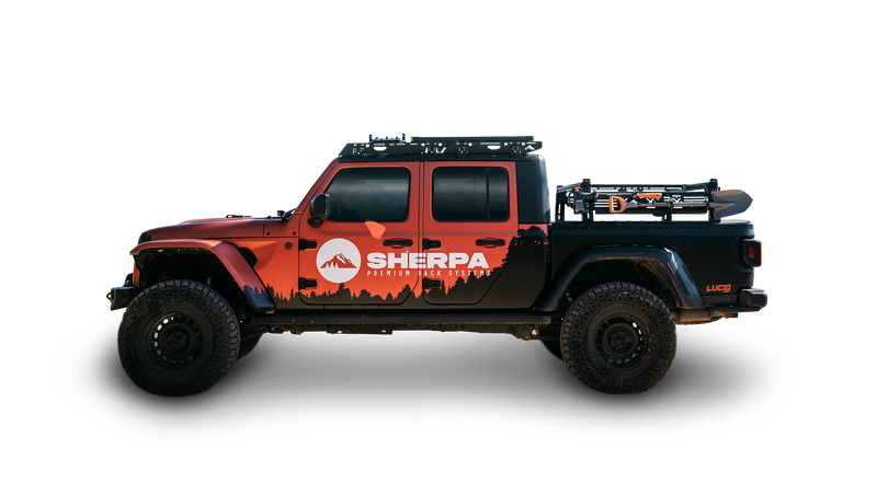 Load image into Gallery viewer, Mid Height PAK System Bed Rack - Sherpa Equipment Company