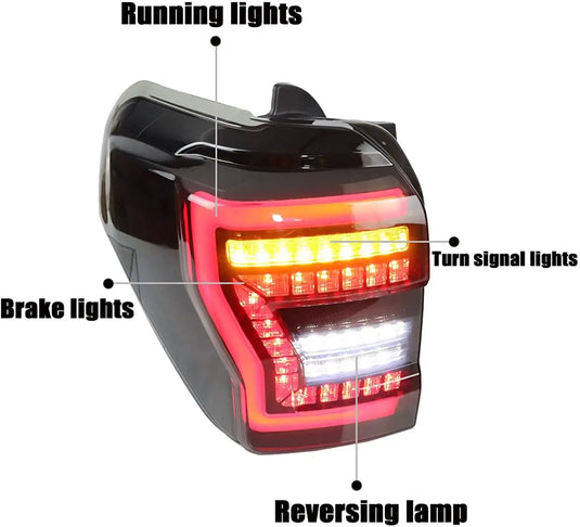 10-23 5th Gen 4Runner Stealth LED Tailights - SRQ Fabrications