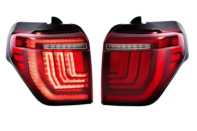 2010-2024 4Runner XB LED Tail Lights GEN II - Red Lens (Set)