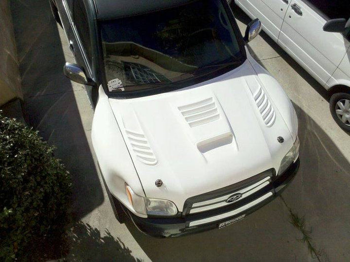 2000-2006 Tundra Performance Style Fiberglas Hood - Extra Cab Version