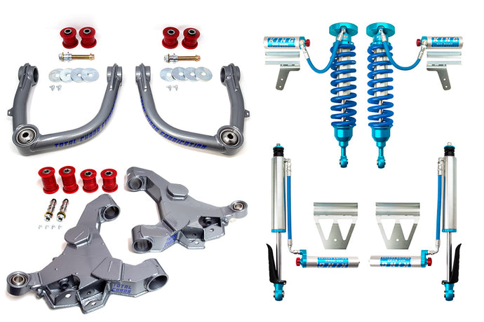 2008-2021 200 Series Land Cruiser Total Chaos Mid Travel Lift Kit w/ King 2.5 Front & Rear Adjustable Shocks