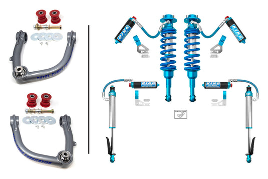 2024+ GX550 King 2.5 Front & Rear Shocks w/ Total Chaos Upper Control Arms - Non-KDSS