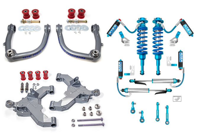 2024+ 250 Series Land Cruiser Total Chaos Mid Travel Lift Kit w/ King 2.5 Front & Rear Adjustable Shocks