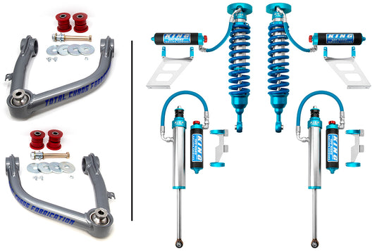 2007-2021 2nd Gen Tundra King 2.5 Front & Rear w/ Total Chaos Upper Control Arms