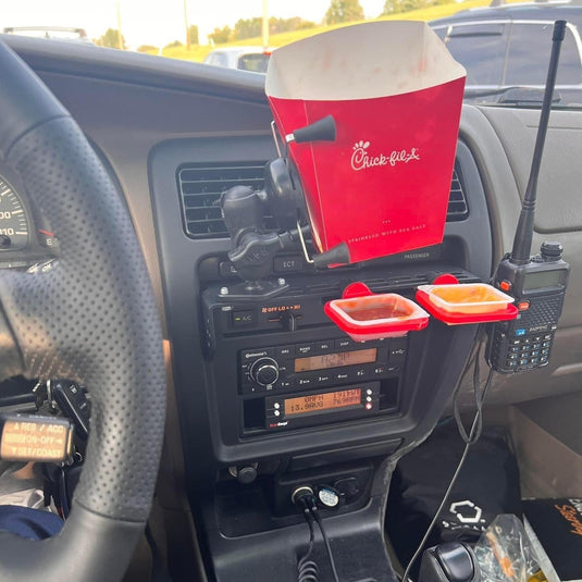 3rd Gen (96 - 02) 4Runner Center Console Dash Modular Accessory Mount (MAM) - TEQ Offroad