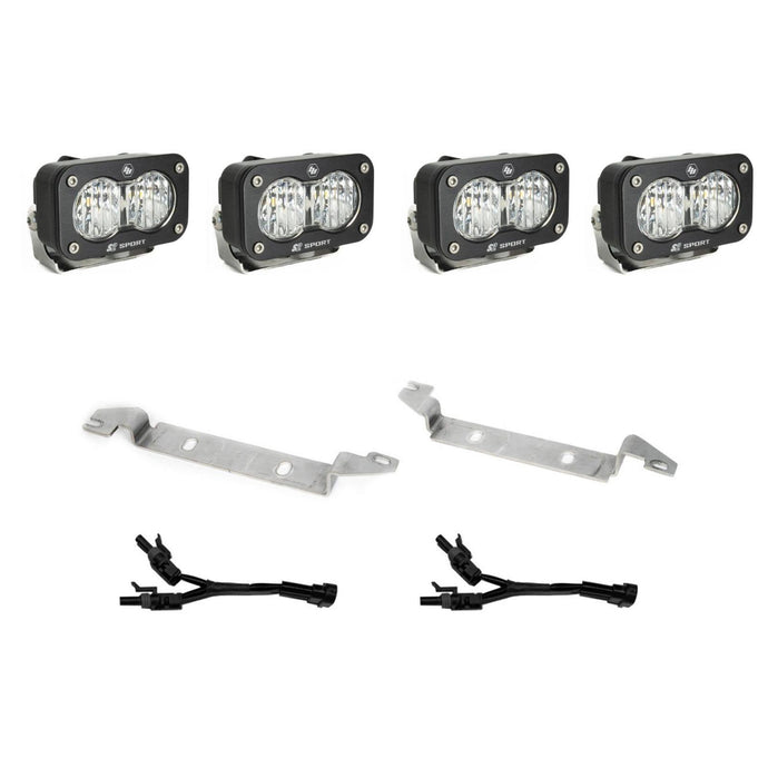 Baja Designs S2 Sport OEM Fog Light Replacement Kit for 2025+ 4Runner Non-TRD Pro Clear