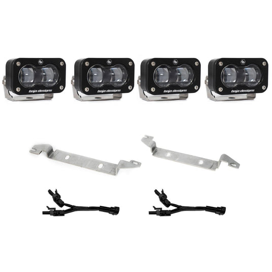 Baja Designs S2 SAE OEM Fog Light Replacement Kit for 2025+ 4Runner Non-TRD Pro Clear