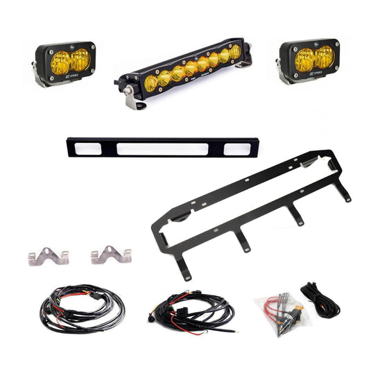 Baja Designs S8 10 Inch S2 Pro Grille Light Replacement Kit for 2025+ 4Runner TRD Pro Baja Amber
