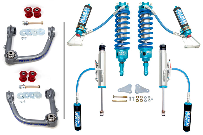 2010-2024 5th Gen 4Runner UCA King 3-Inch Coilover Front and Rear Kit