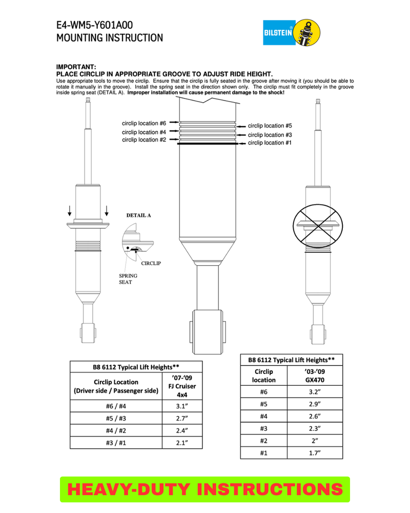 Load image into Gallery viewer, 2007-2009 FJ Cruiser Bilstein 6112/5100 Lift Kit
