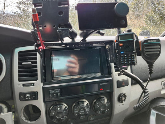 4th Gen 4Runner (03 - 09) Center Console Dash Modular Accessory Mount (MAM) - TEQ Offroad