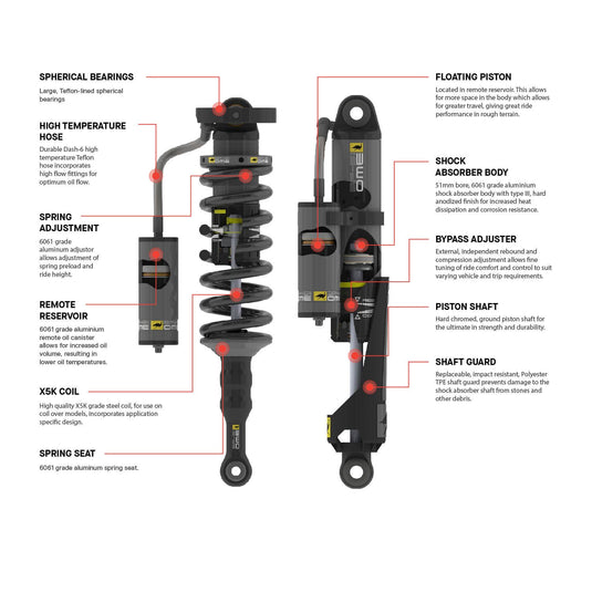 2010-2014 FJ Cruiser Old Man Emu (OME) BP51 2