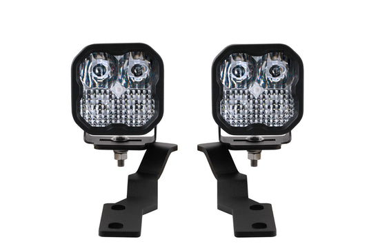 16-21 Tacoma Diode Dynamics SS3 Pro Ditch Light Kit - White Combo