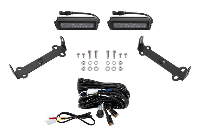 2014-2024 5th Gen 4Runner Stage Series SAE/DOT LED Lightbar Kit White SAE/DOT Driving