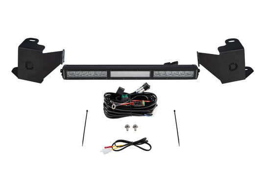 22+ Tundra Diode Dynamics Stealth Bumper Light Bar Kit - White Combo