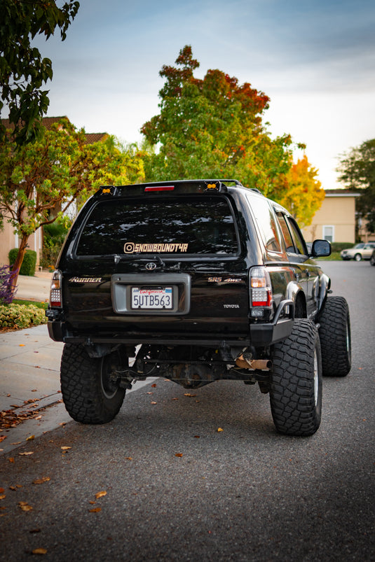 96-02 3rd Gen 4Runner Spoiler W/ Integrated Baja Designs S2 Lights - Snowbound Customs