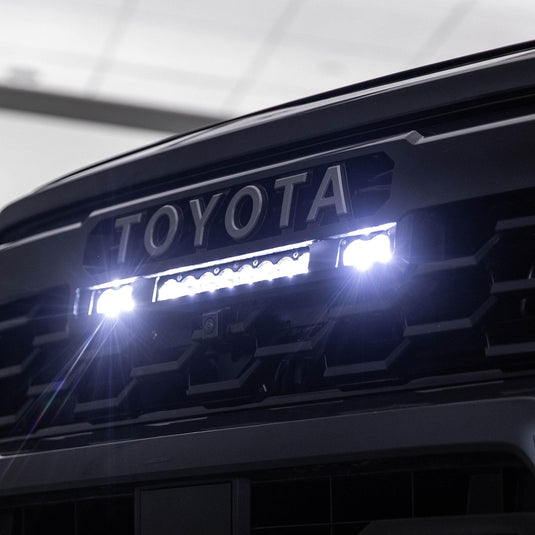 Baja Designs S8 10-inch/S2 Pro Grille Light Kit for 2024+ Tacoma TRD Pro Clear