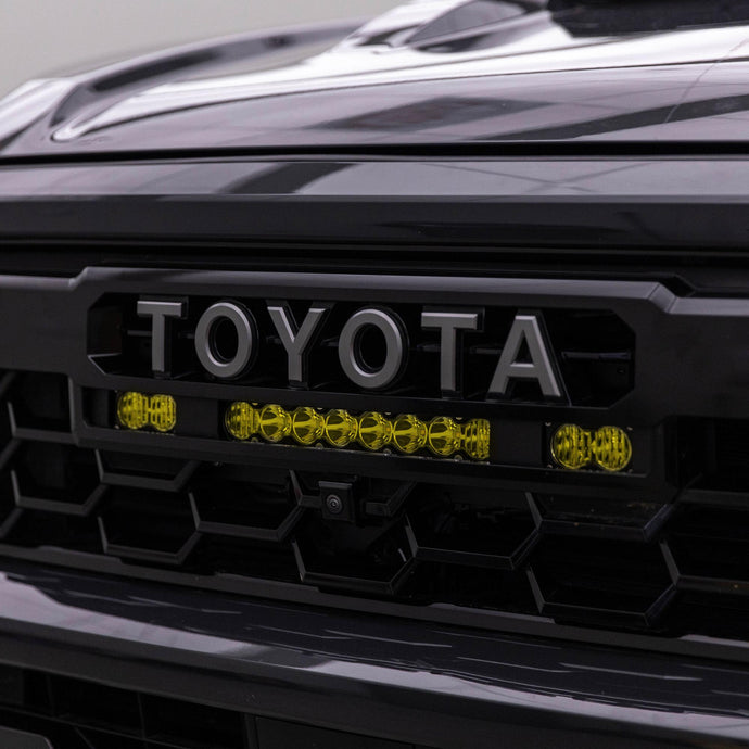 Baja Designs S8 10-inch/S2 Pro Grille Light Kit for 2024+ Tacoma TRD Pro Baja Amber