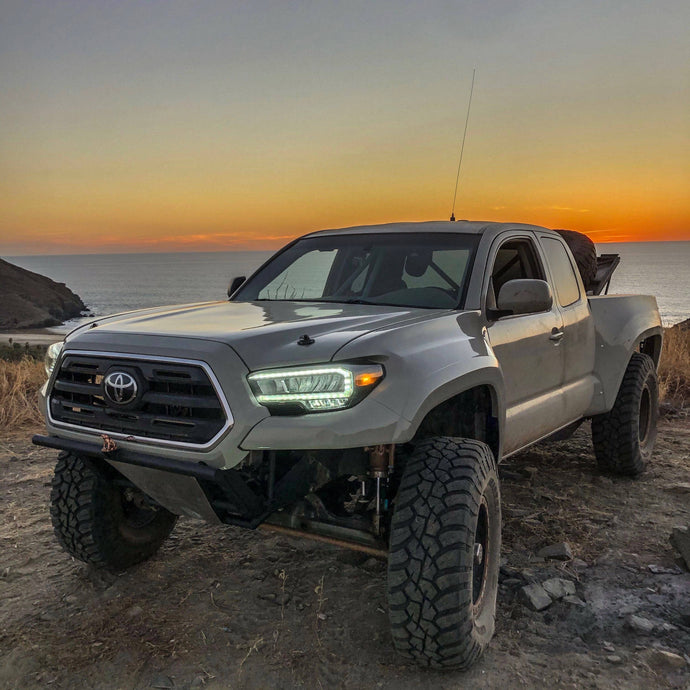 2005-2015 Tacoma 2016 Conversion Off Road Fiberglass Fenders and Hood
