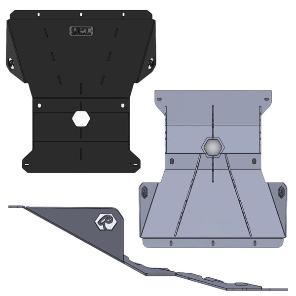 96-02 4Runner, 95-04 Tacoma Opt Offroad High Clearance HD Skid