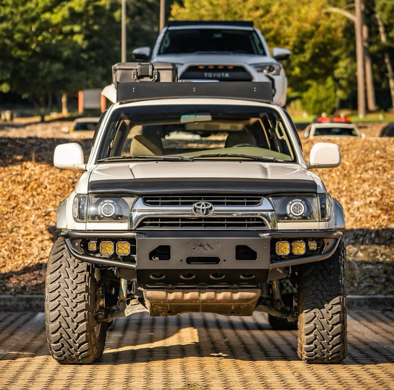 Load image into Gallery viewer, 96-02 4Runner Open Wing Hybrid Bumper - Welded - True North Fabrications
