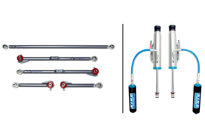 Prado 120 Adjustable Rear Link King 3-Inch Shock Package