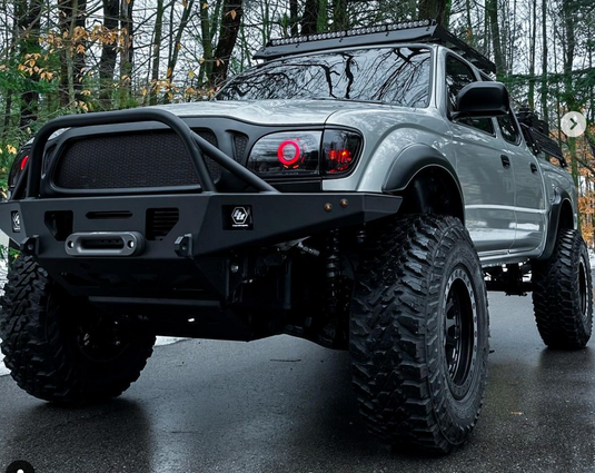 01-04 1st Gen Tacoma Black Corner Lights
