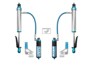 2024+ 3rd Gen Tundra King 2.5 Remote Reservoir Rear Shocks